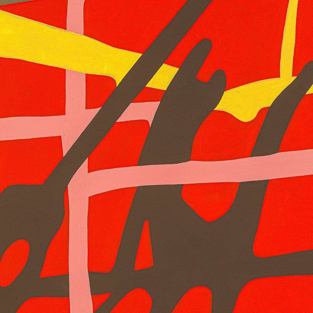 Detail tlače