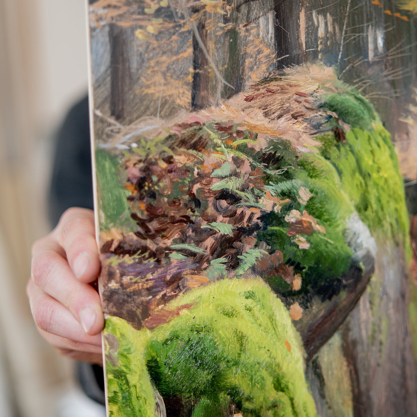 Zdeněk Daněk | Barevná kompozice (Jizerské hory) - ORIGINÁL