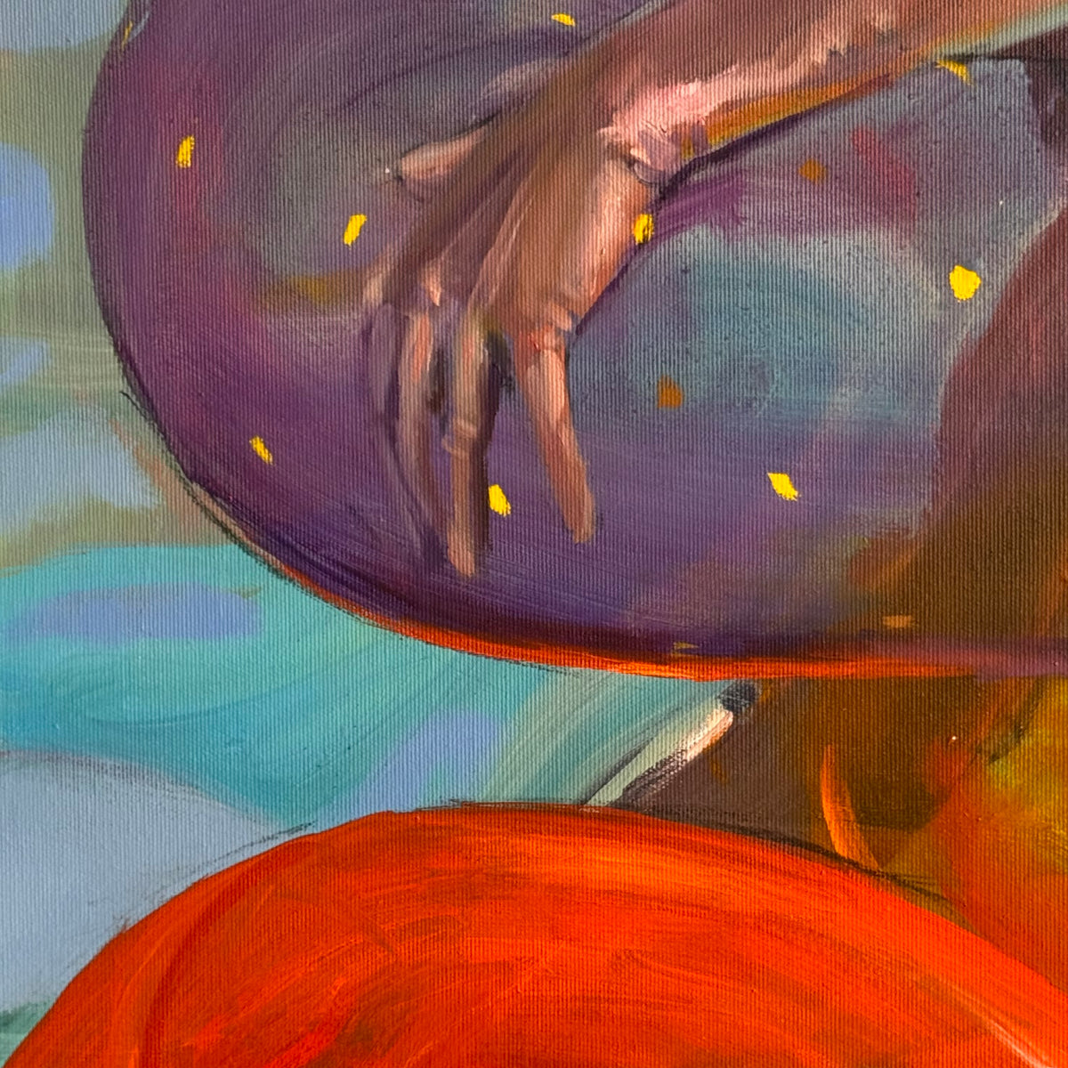 Detail tlače
